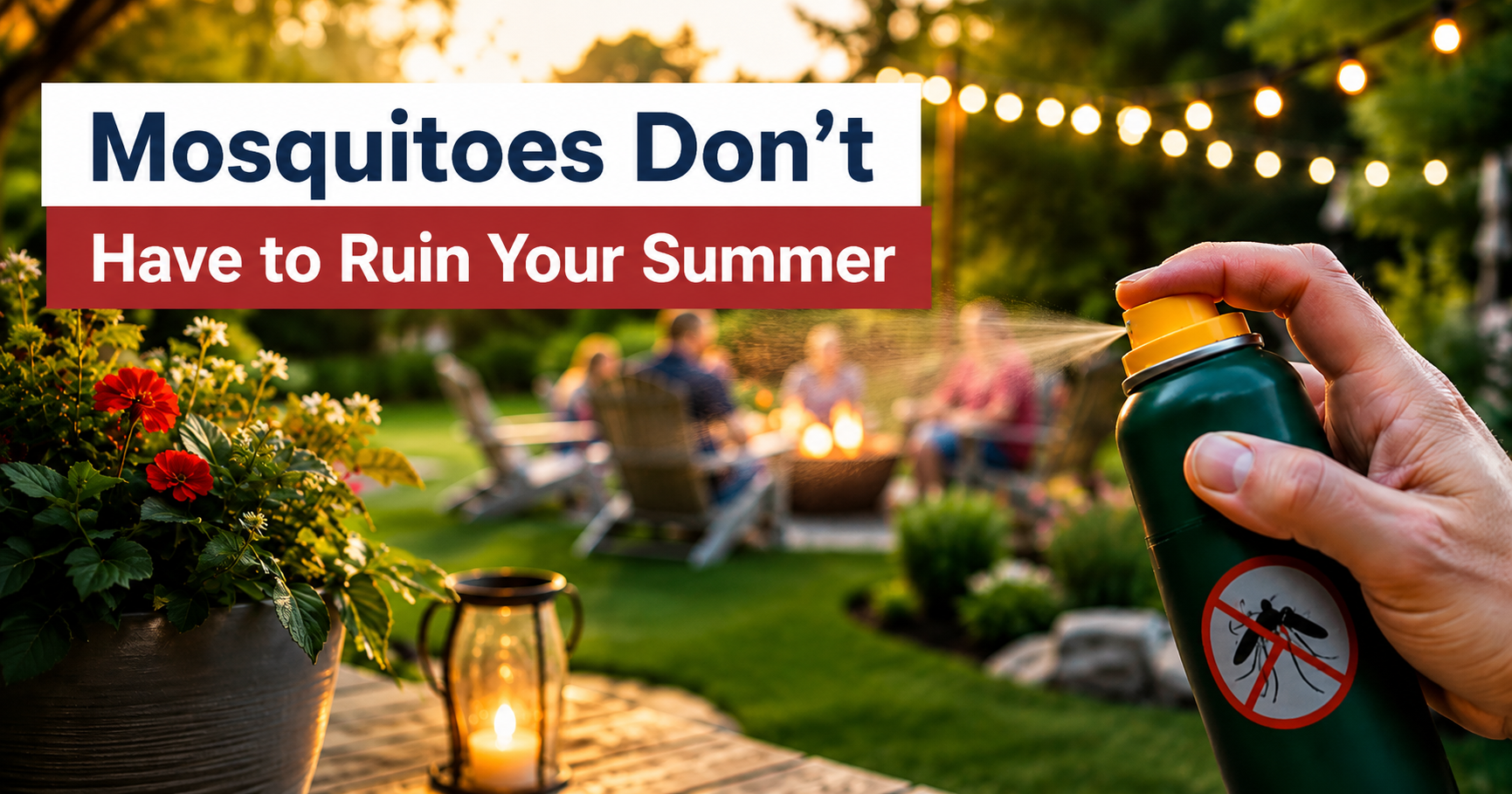 Mosquitoes Don't Have to Ruin Your Summer